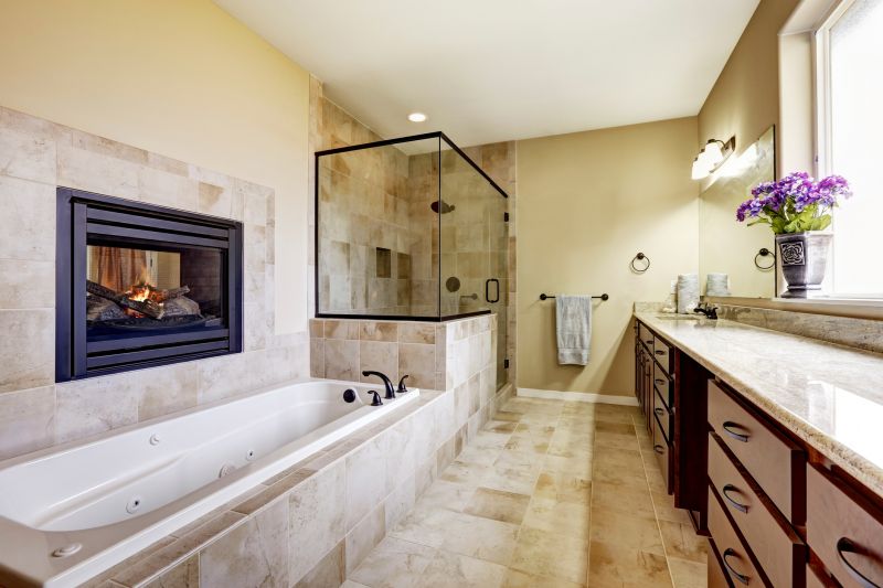 Spa-Inspired Master Bathrooms